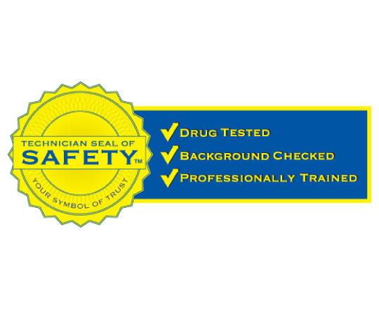 Technician Seal of Safety Florida Cooling Solutions of Cape Coral