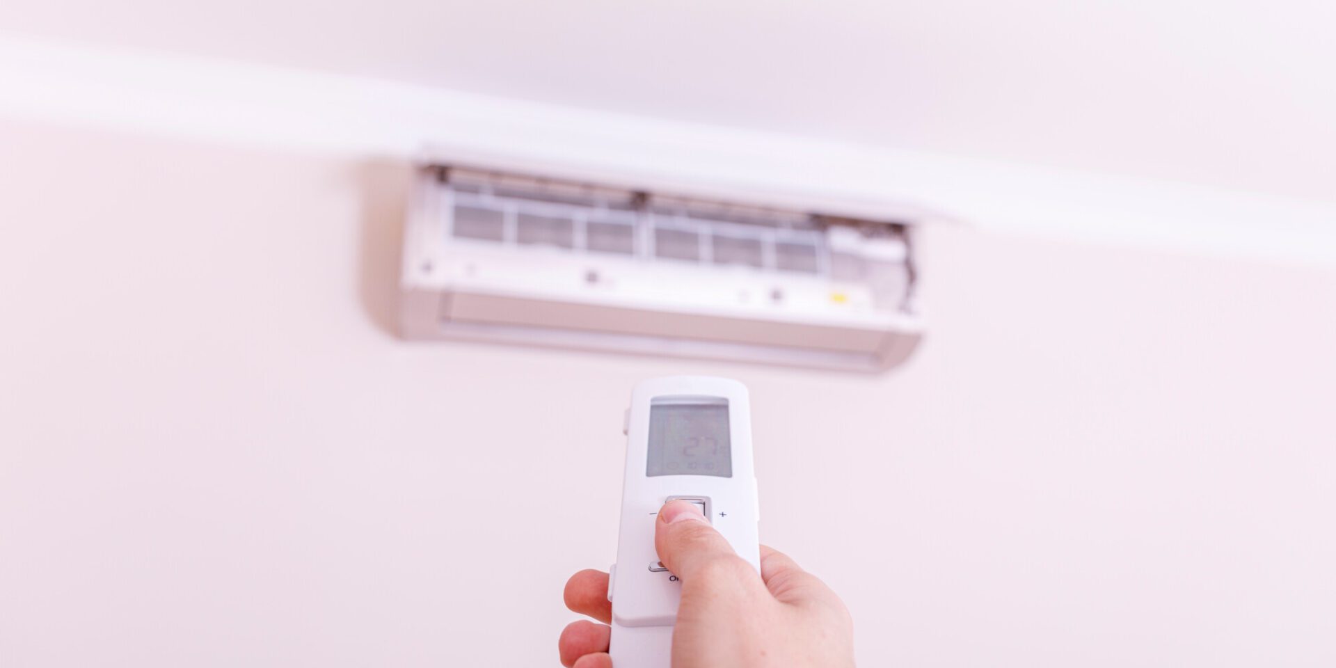 lowering temperature on ac blowing hot air