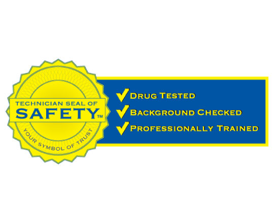 fl-cooling-tech-safety Technician Seal of Safety Florida Cooling Solutions of Cape Coral